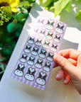Seal Sticker - Kuromi Lil - Holographic - SumLilThings