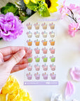 Seal Sticker - Lil' Boba Cups - Transparent - SumLilThings
