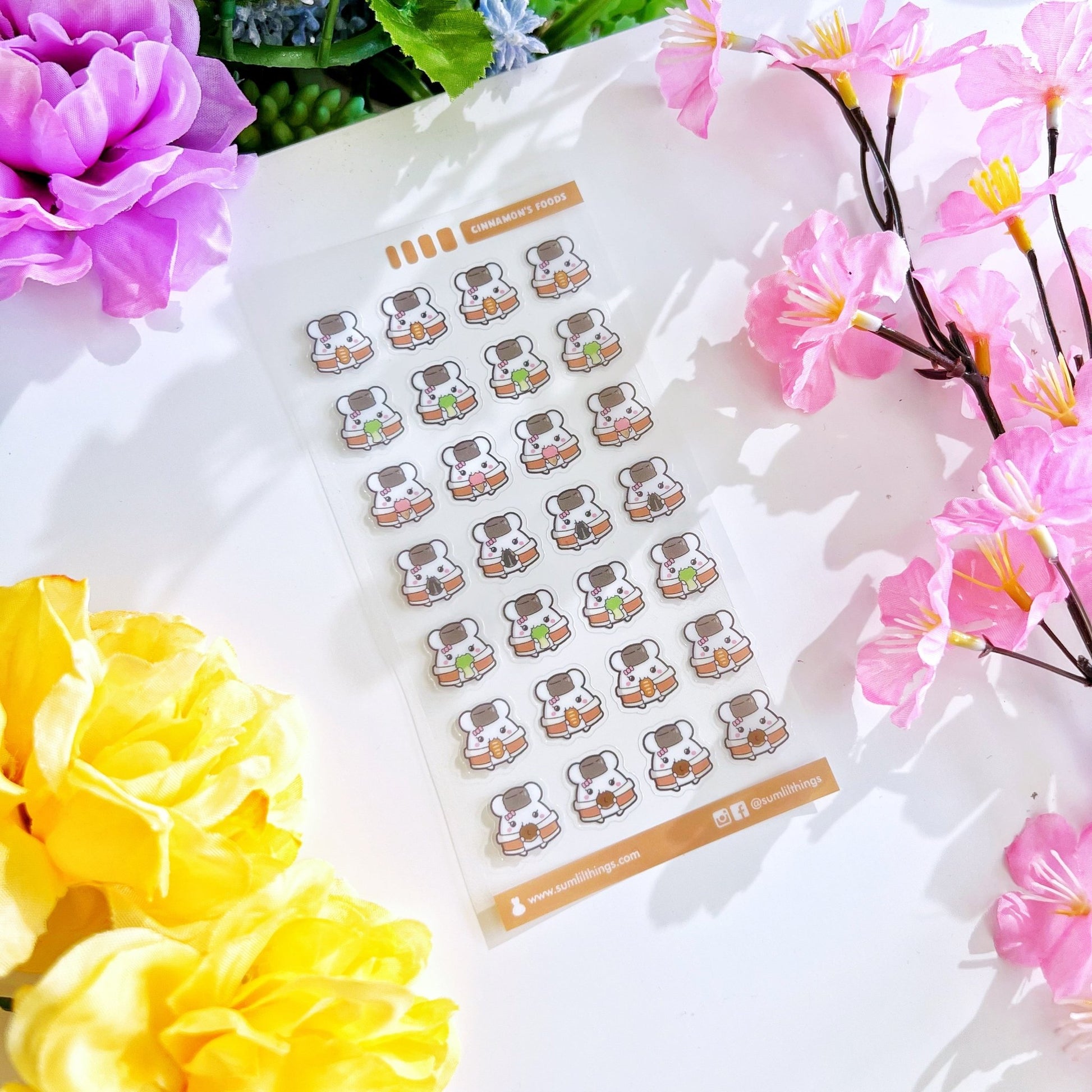 Seal Sticker - Lil' Cinnamon's Foods - Transparent - SumLilThings