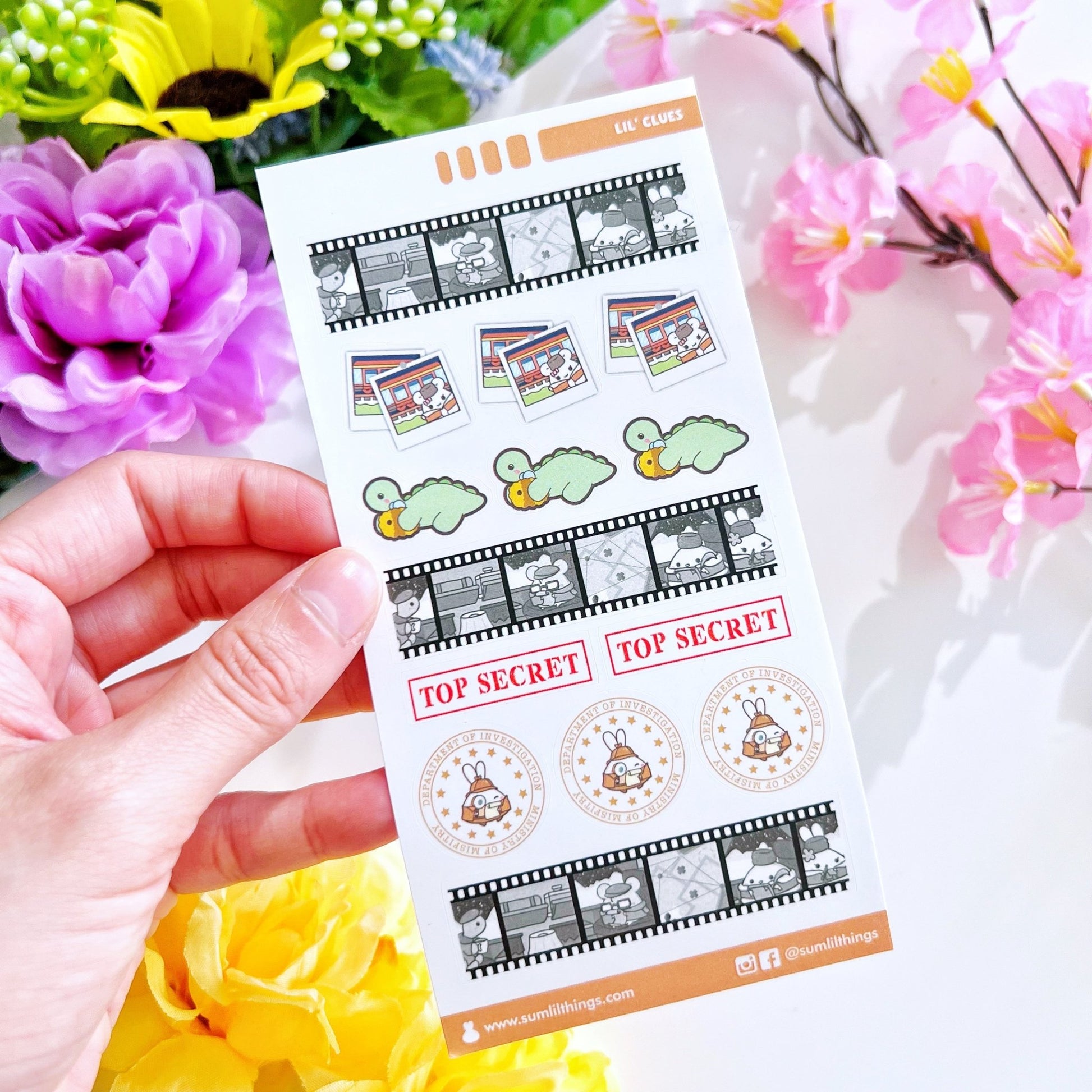 Seal Sticker - Lil' Clues - Matte - SumLilThings