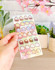 Seal Sticker - Lil' Cupcakes - Holographic - SumLilThings