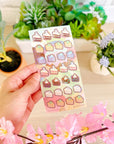 Seal Sticker - Lil' Cupcakes - Holographic - SumLilThings
