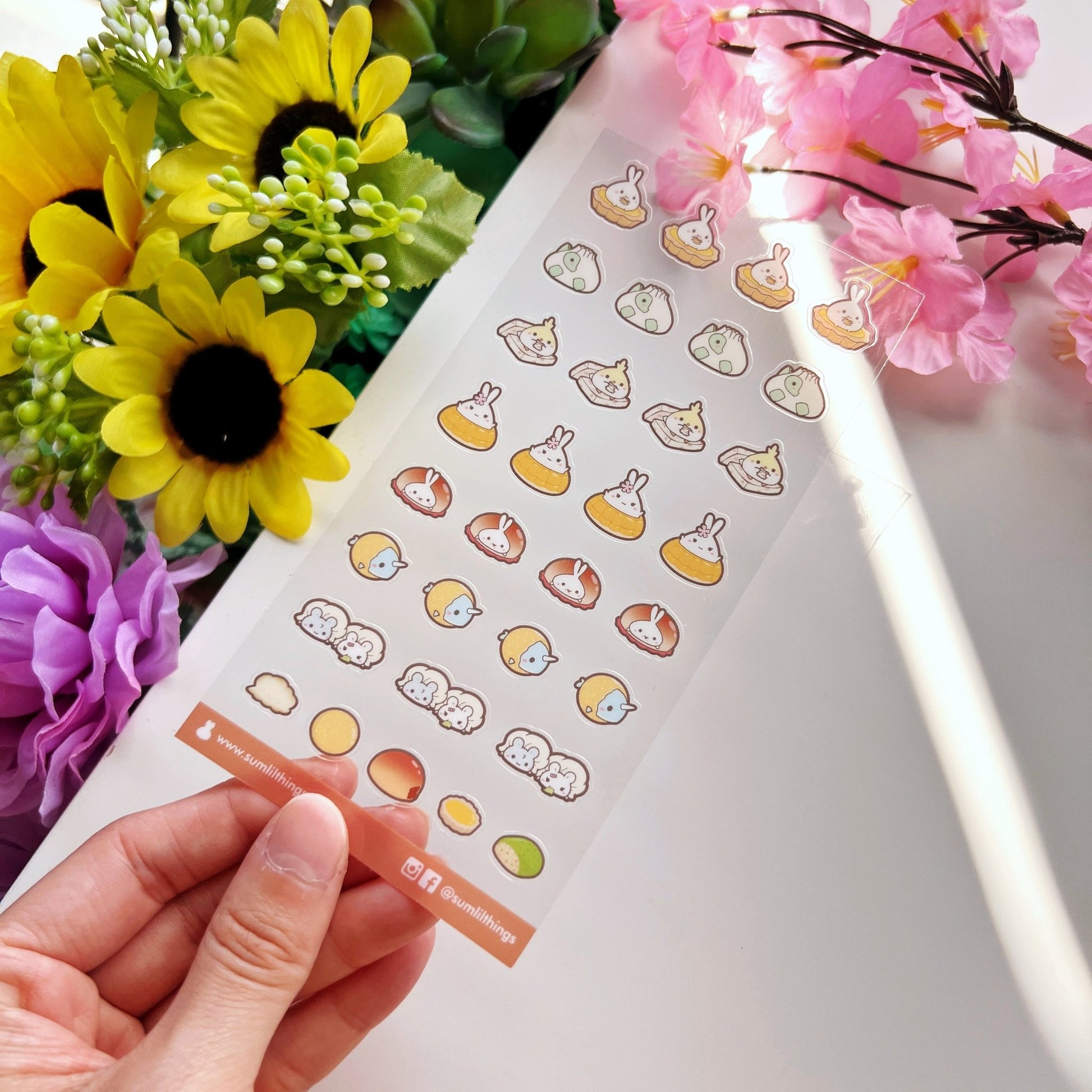 Seal Sticker - Lil' Dimsum - Transparent - SumLilThings