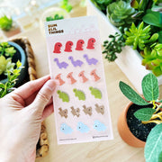 Seal Sticker - Lil' Dinohs - Transparent - SumLilThings