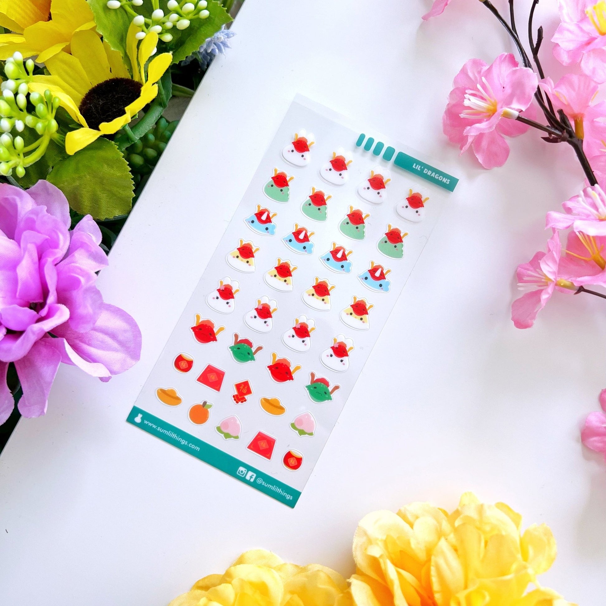 Seal Sticker - Lil' Dragon Dolls - Transparent - SumLilThings