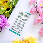 Seal Sticker - Lil' Dragon Nohnoh - Transparent - SumLilThings