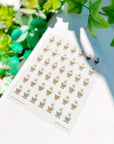 Seal Sticker - Lil' Greenhouse - Transparent - SumLilThings