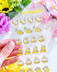 Seal Sticker - Lil' Honeybees - Transparent - SumLilThings