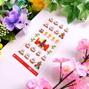 Seal Sticker - Lil' Panda Dojo - Transparent - SumLilThings