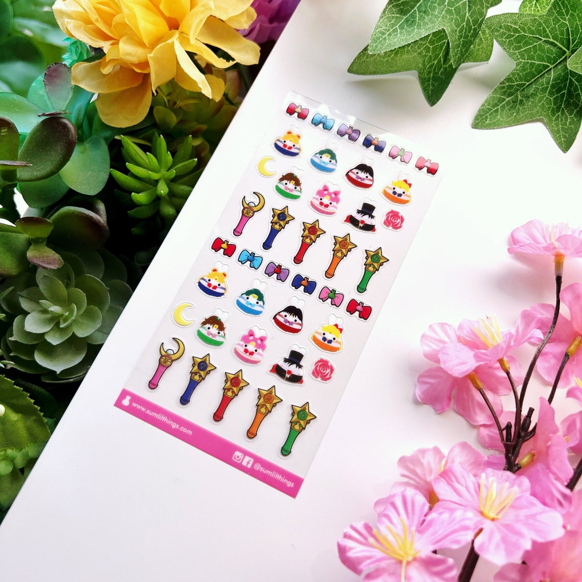 Seal Sticker - Lil' Sailor Scouts - Transparent - SumLilThings