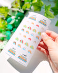 Seal Sticker - Lil' Sushi Bar - Transparent - SumLilThings
