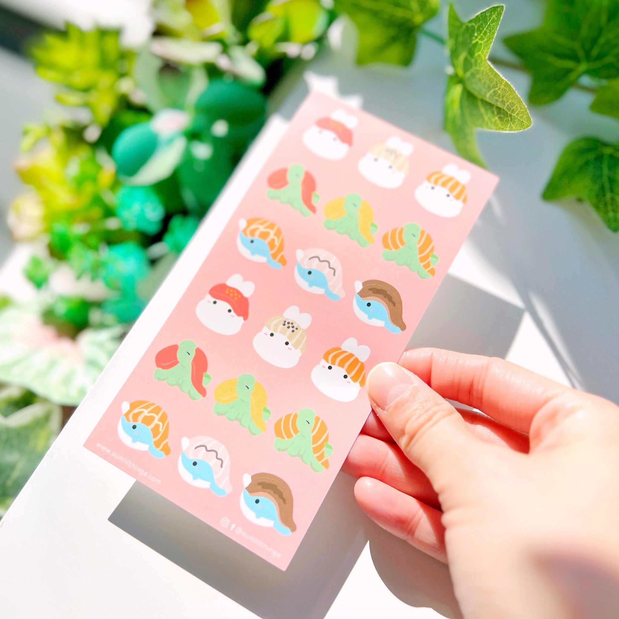 Seal Sticker - Lil' Sushi - Polco - SumLilThings