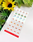 Seal Sticker - Lunar New Year Dolls - Transparent - SumLilThings