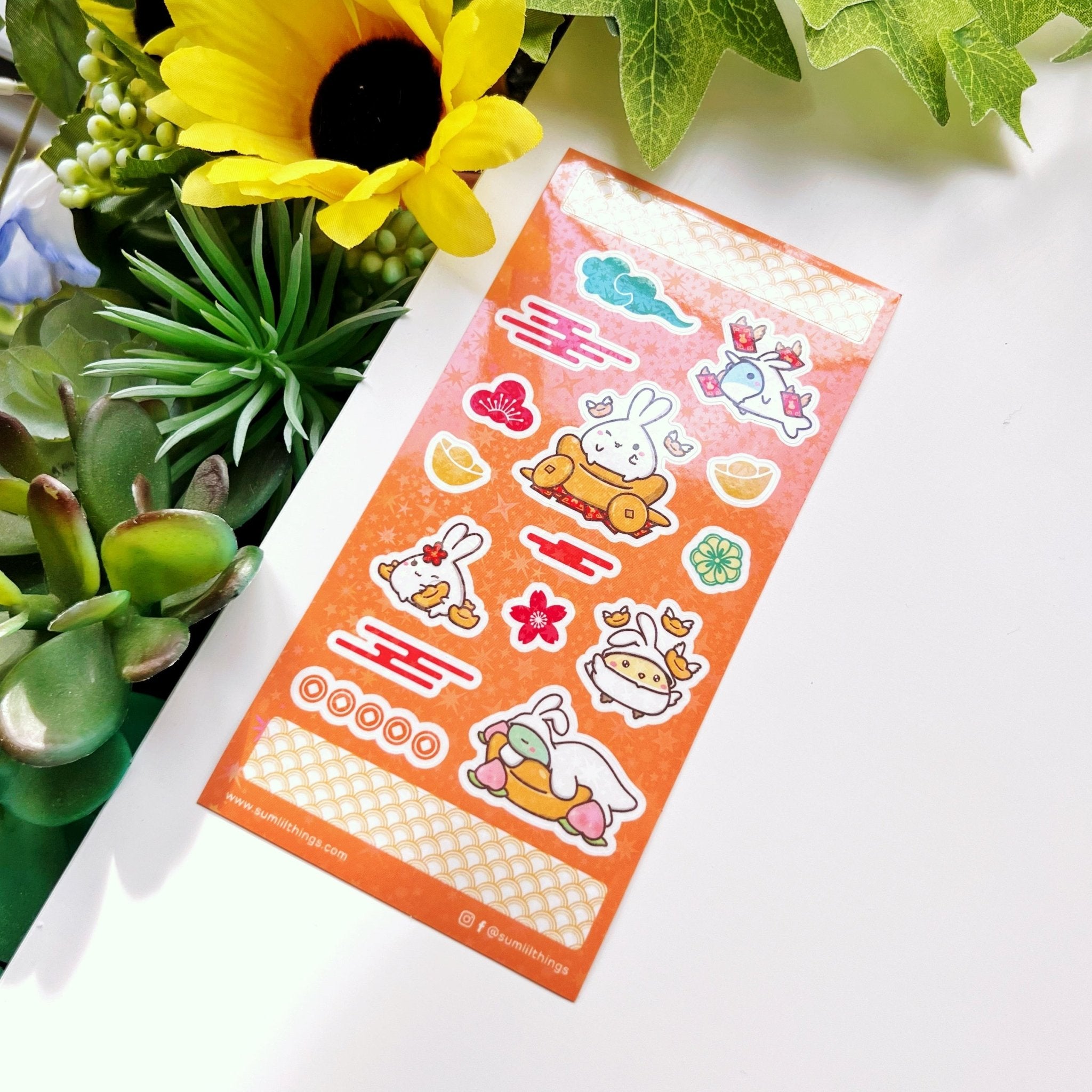 Seal Sticker - Lunar New Year - Holographic - SumLilThings