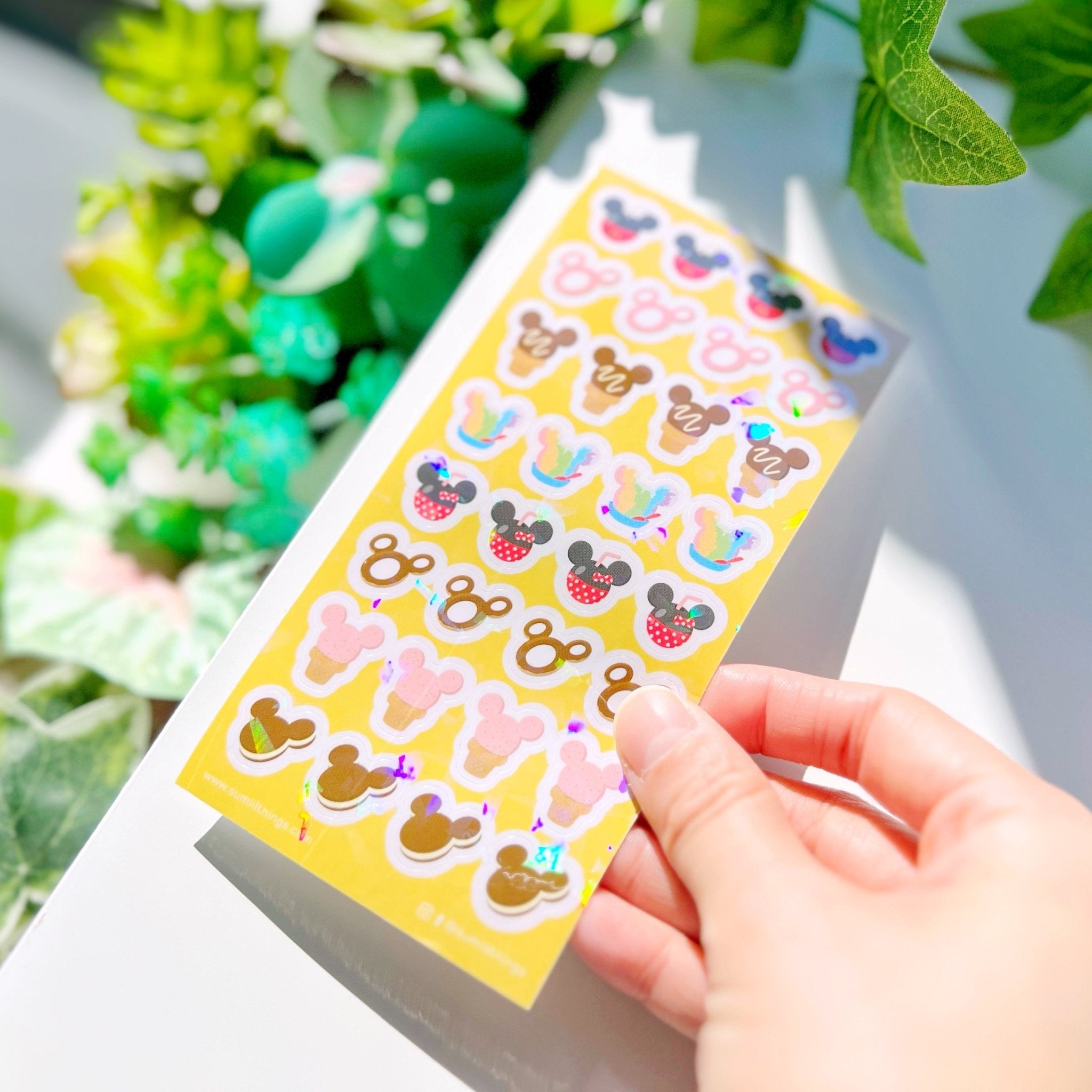 Seal Sticker - Magicland Food - Holographic - SumLilThings