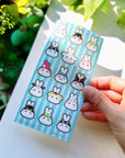 Seal Sticker - Mix Lilrio Blue - Holographic - SumLilThings
