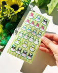 Seal Sticker - Mix Lilrio Green - Holographic - SumLilThings