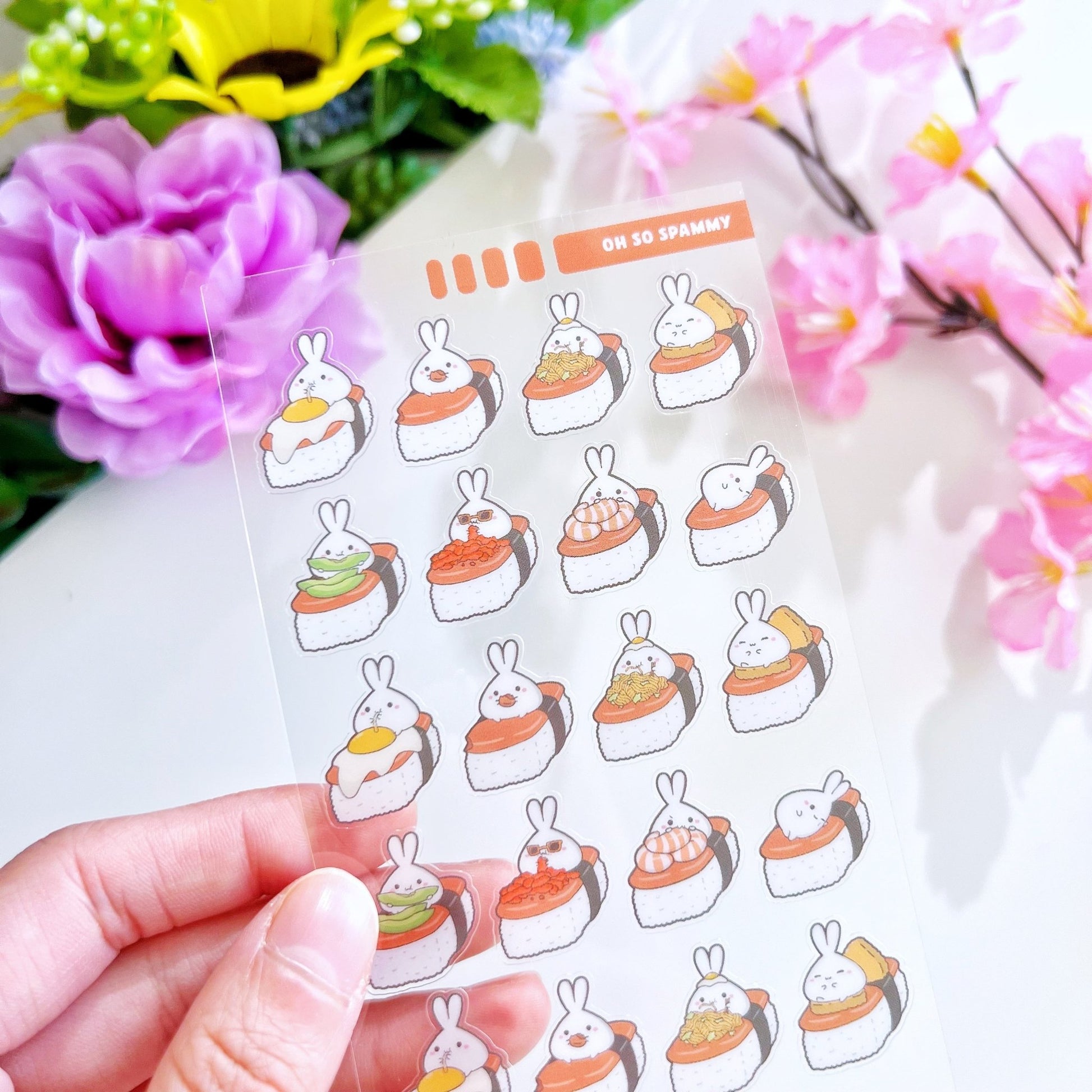 Seal Sticker - Oh So Spammy - Transparent - SumLilThings