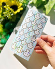 Seal Sticker - Onesies Party (Set of 13) - Holographic - SumLilThings
