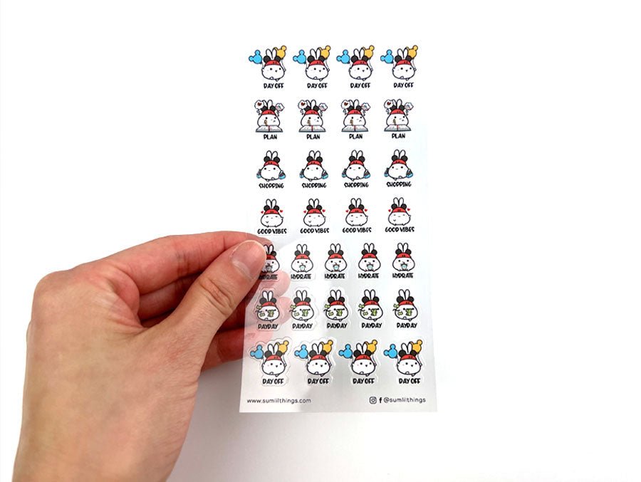 Seal Sticker - Return to Magicland - Transparent - SumLilThings