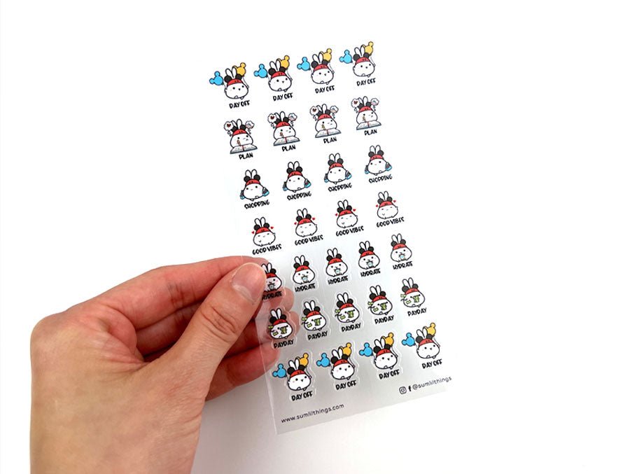 Seal Sticker - Return to Magicland - Transparent - SumLilThings