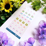 Seal Sticker - Sakura Dolls - Transparent - SumLilThings