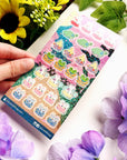 Seal Sticker - Sakura Kimonos - Holographic - SumLilThings