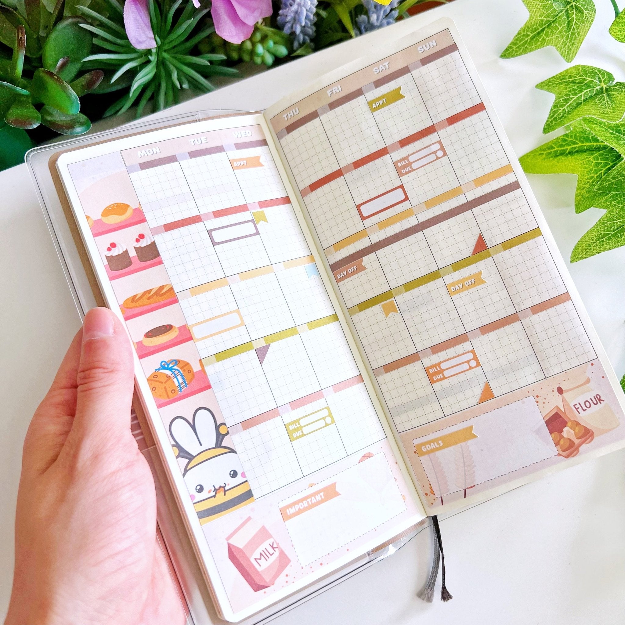SLT Hobonichi WEEKS Sticker Subscription (Month-to-Month Plan) - SumLilThings