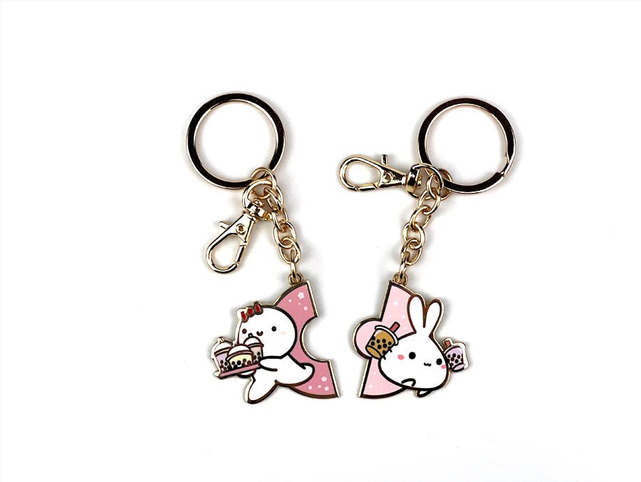 SLT x OMWL Hello Friends - Boba Run with Friends Keychain (Lil's Half) - SumLilThings