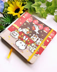 Square PU Notebook - Lunar New Year - Gold Foil (Dot Grid) - SumLilThings