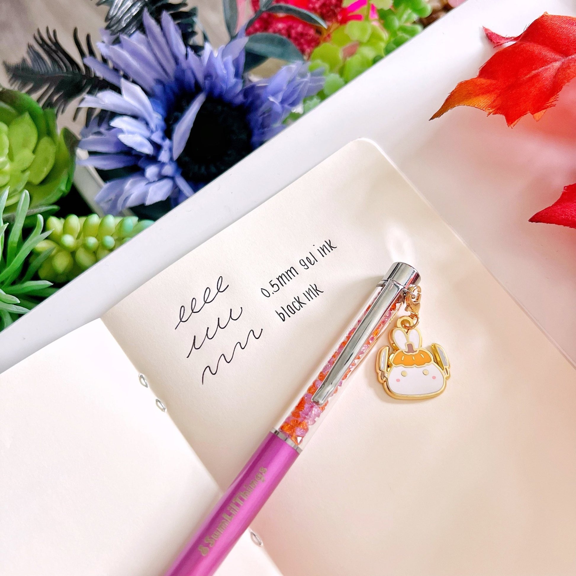 Stardust Writing Pen - Lil' Knife Charm (0.5mm Gel Ink) - SumLilThings