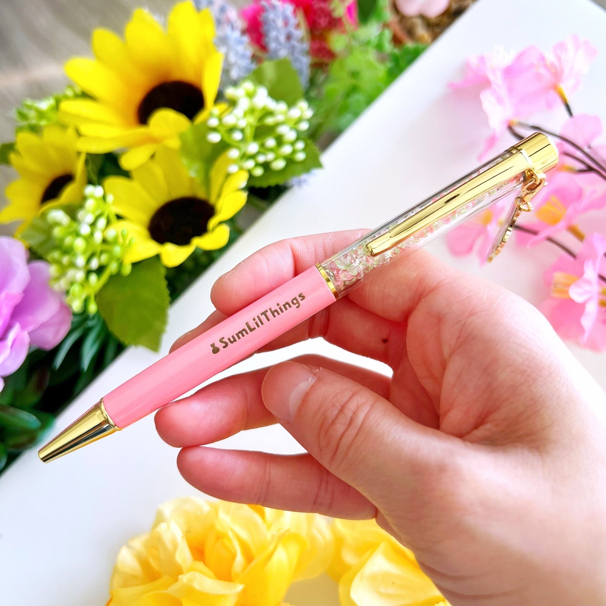 Stardust Writing Pen - Lil's Strawberry (0.5mm Red Gel Ink) - SumLilThings