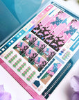 Sticker Folder - Floating Sakura Lanterns (B6 Size) - SumLilThings