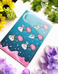 Sticker Folder - Floating Sakura Lanterns (B6 Size) - SumLilThings
