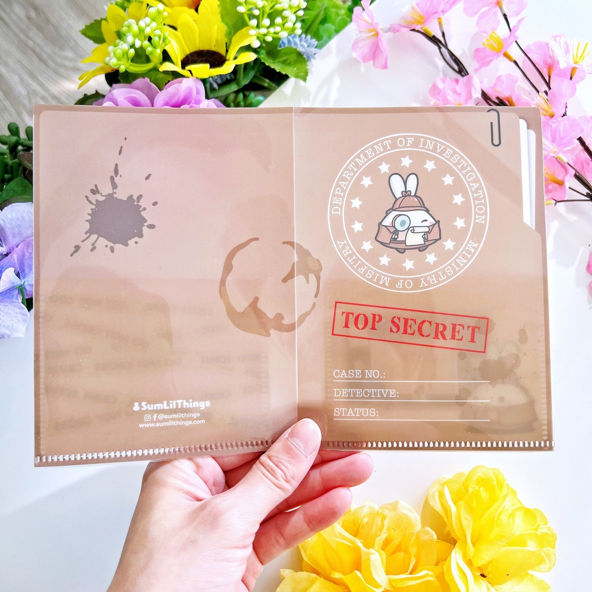 Sticker Folder - Lil's Case File (A6 Size) - SumLilThings