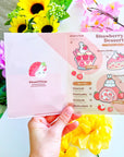 Sticker Folder - Strawberry Desserts (A6 Size) - SumLilThings