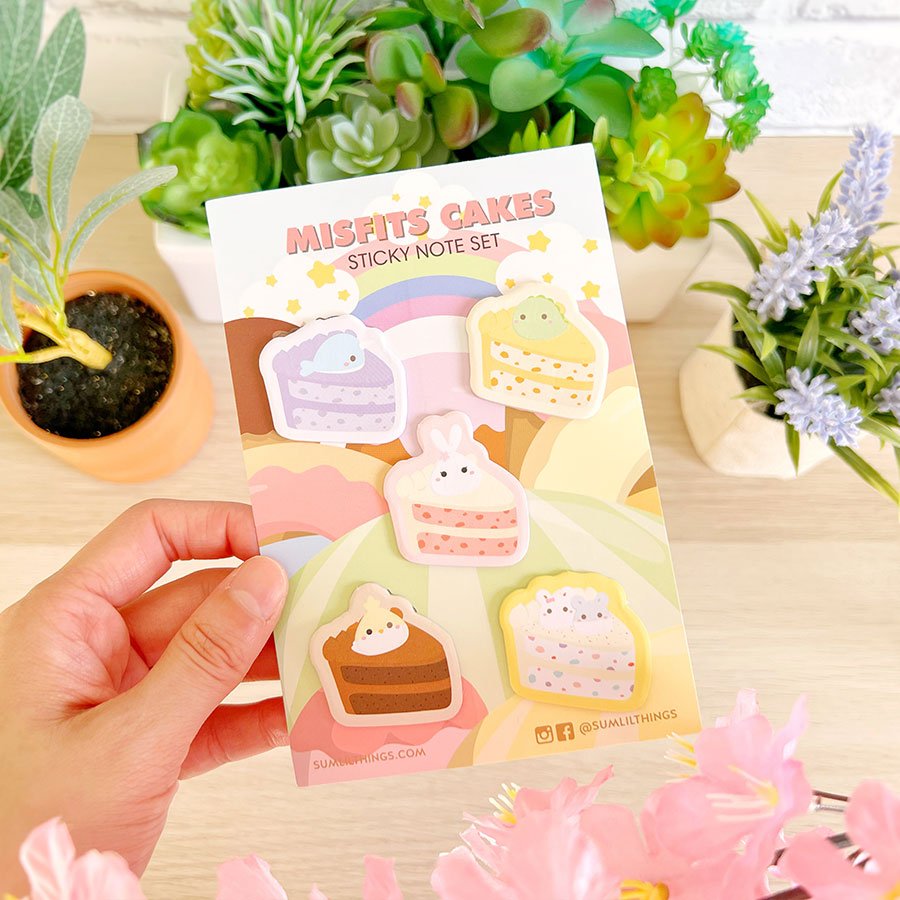 Sticky Notes - Lil' Cupcakes (Set of 5) - SumLilThings