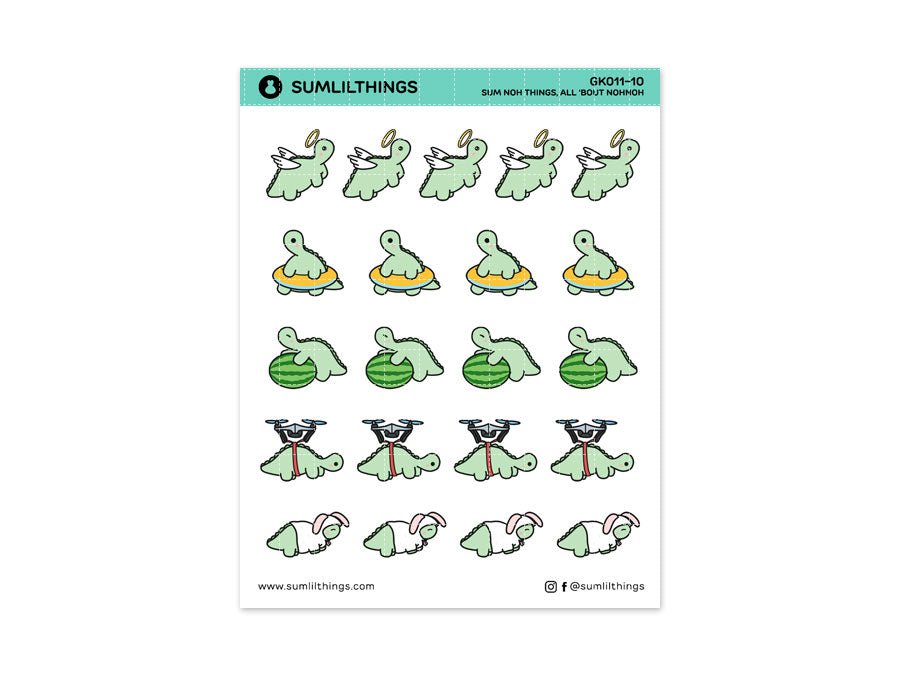 SumNohThings - (10) All 'Bout Nohnoh - Gold Foil - SumLilThings