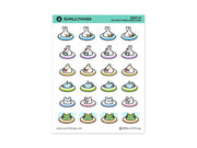 SumNohThings - (9) Inner Tubes - Gold Foil - SumLilThings