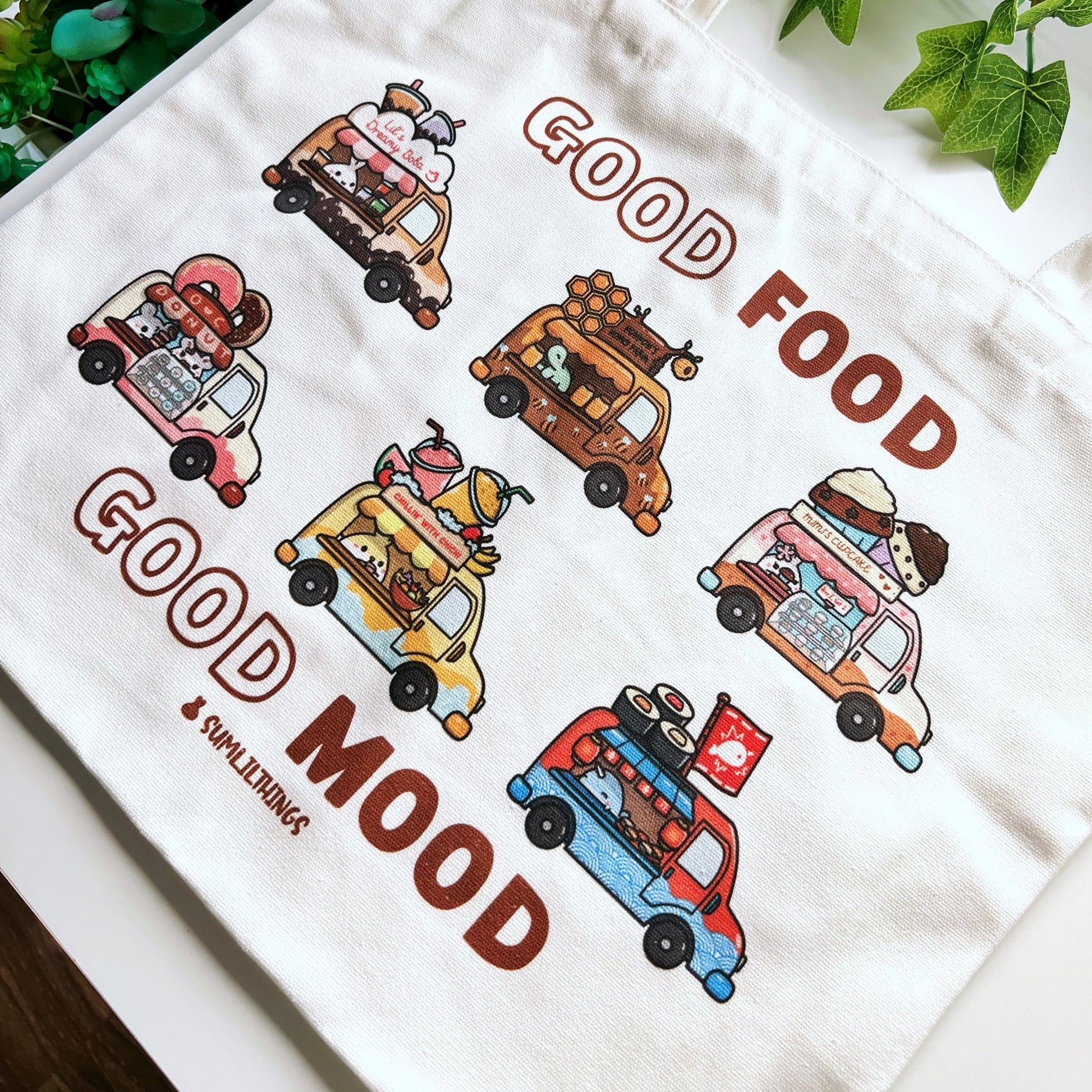 Tote Bag - Good Food Good Mood - SumLilThings