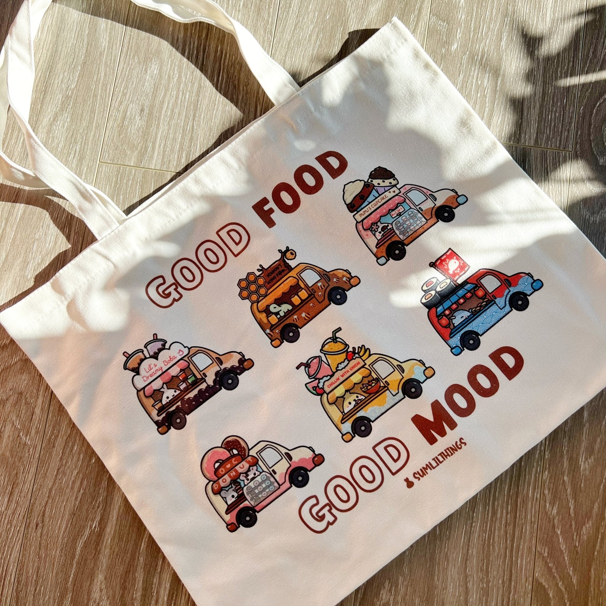Tote Bag - Good Food Good Mood - SumLilThings