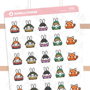 Turning a Lil' Red Stickers - SumLilThings