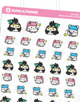 Twins & Penguin Onesies Stickers - SumLilThings