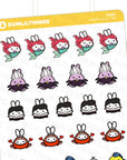 Under The Lil' Sea Stickers - SumLilThings