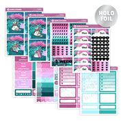 Vertical Kit - Crystal Wonders (11 Pages) - Holo Foil - SumLilThings