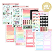 Vertical Kit - Drop of Pastel (10 Pages) - Gold Foil - SumLilThings