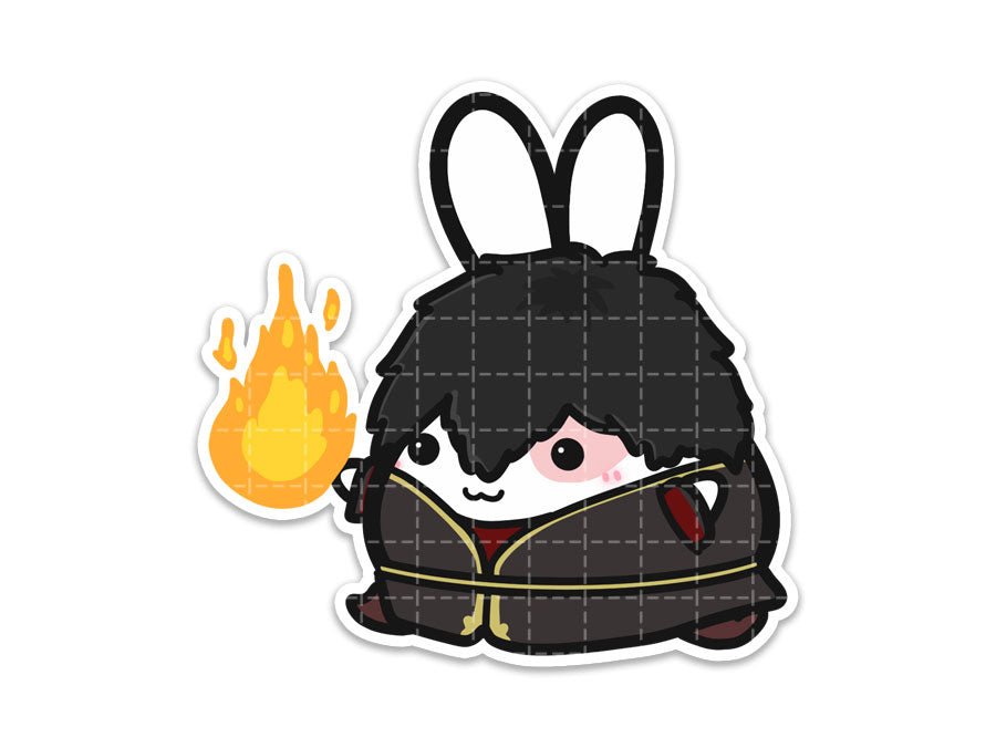 Vinyl Sticker - Avatar Airbender Zuko - SumLilThings