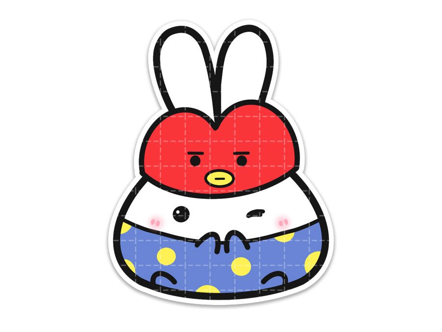 Vinyl Sticker - BT21 Tata - SumLilThings