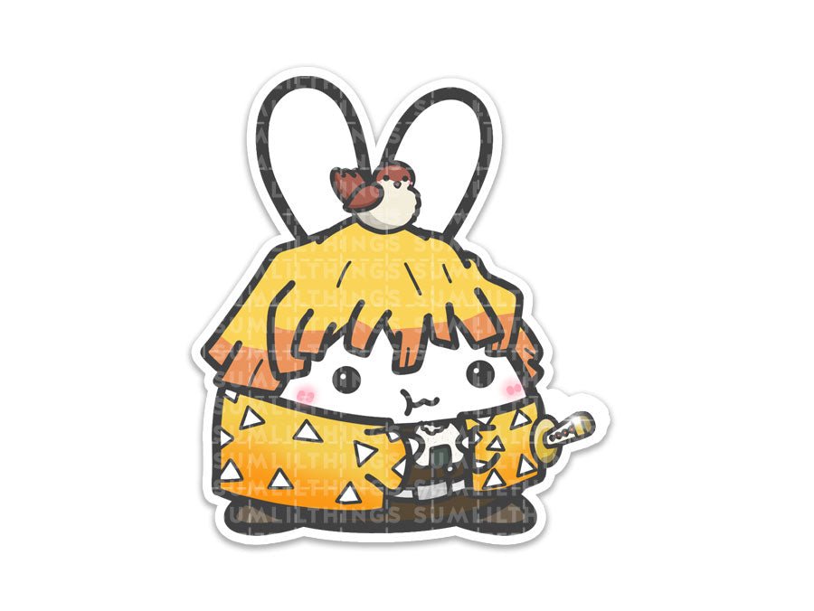 Vinyl Sticker - Demon Slayer (Zenitsu) - SumLilThings