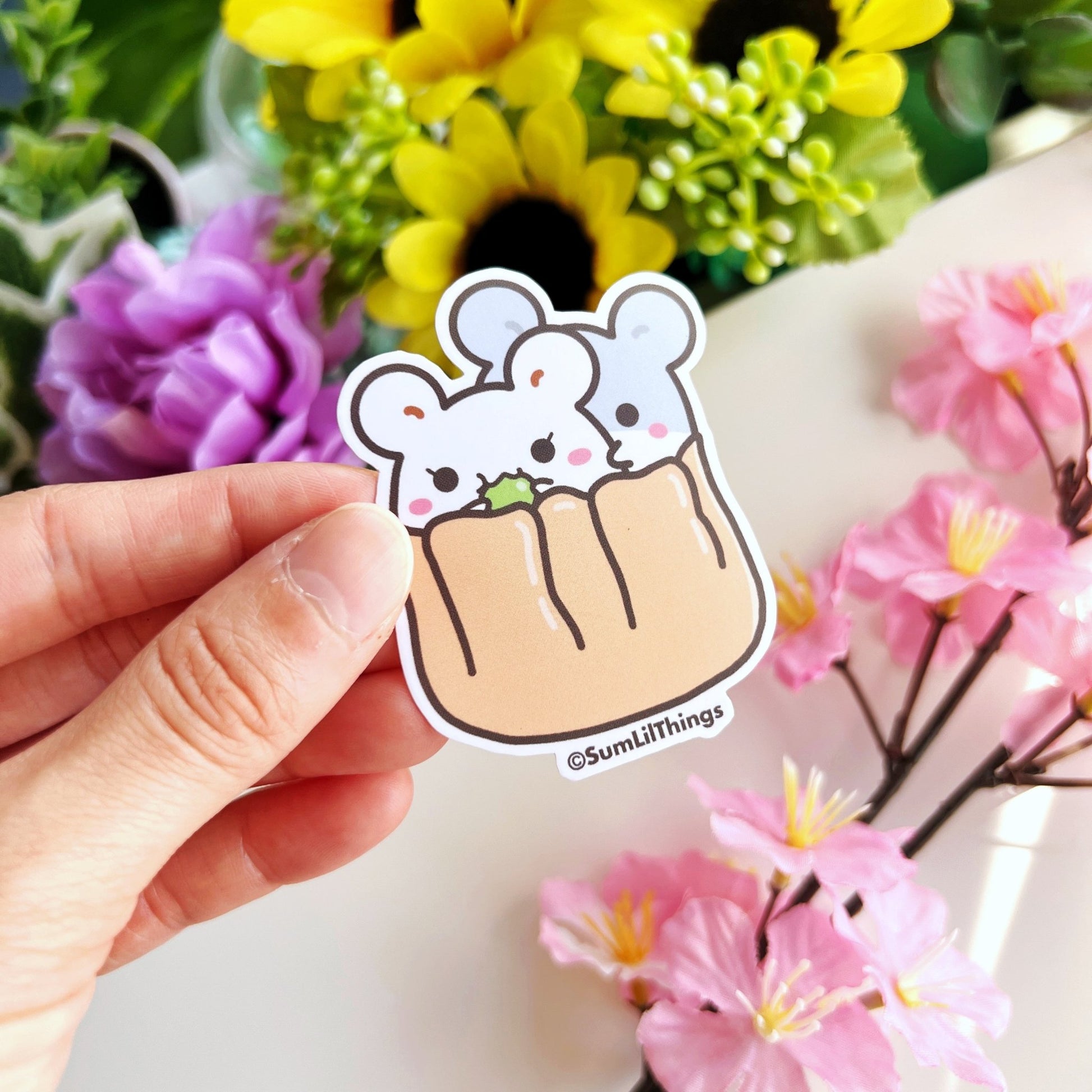 Vinyl Sticker - Dimsum Series (Set of 9) - SumLilThings